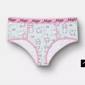 🆕️ 🎀🐱🎀 DISNEY ARISTOCATS ' MARIE ' MID RISE COTTON CHEEKY PANTY 🎀🐱🎀